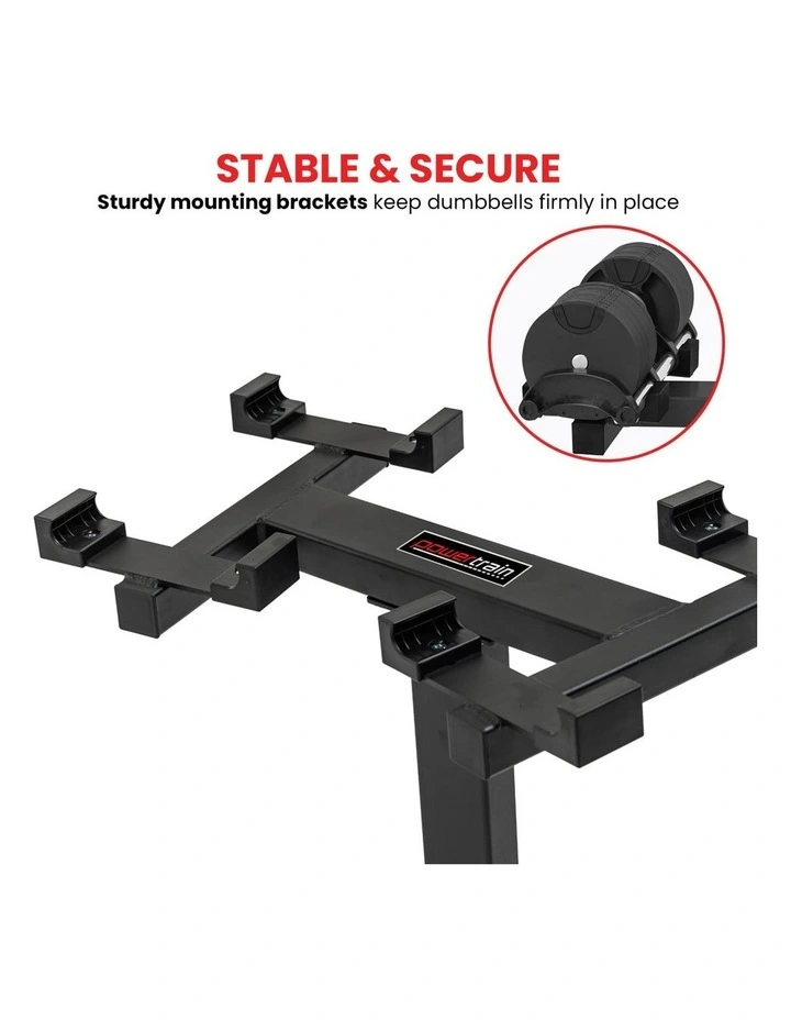 Powertrain 150Kg Adjustable Eon Dumbbell Stand image 6