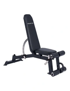 Powertrain Multi Workout Bench with Transport Wheels and Adjustable Backrest