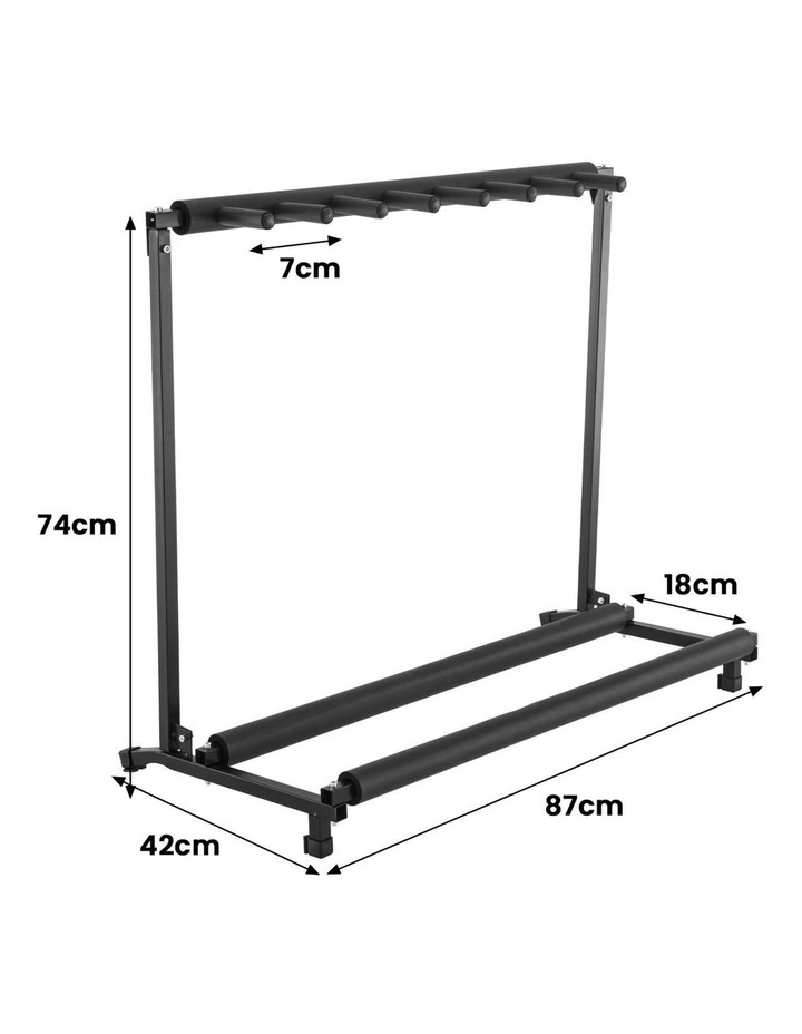 Karrera Steel Multi Guitar Stand for 7 Guitars image 3