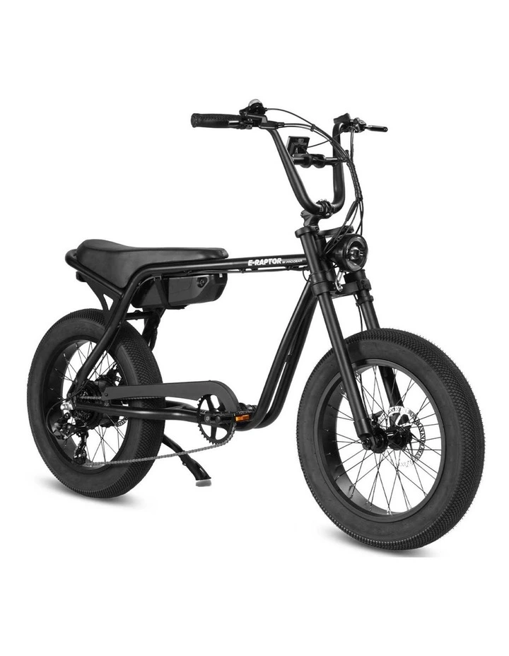 Progear E-Raptor 20 Electric Street Bike - Matte Black Throttle image 1