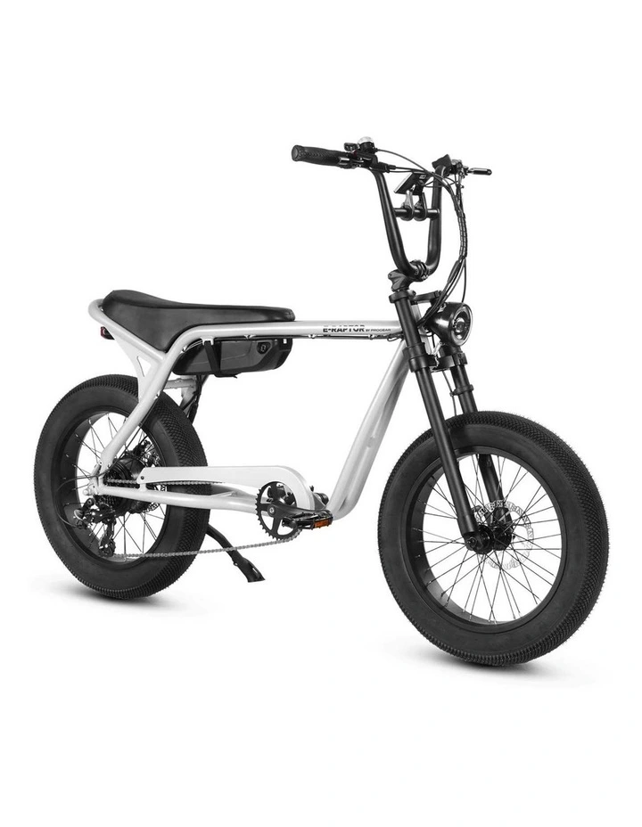 Progear E-Raptor 20 Electric Street Bike - Cool Grey Throttle image 1