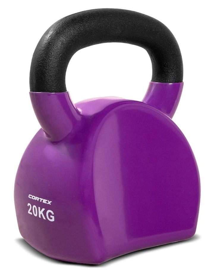CORTEX 20kg BodyCurve Vinyl Coated Kettlebell image 1