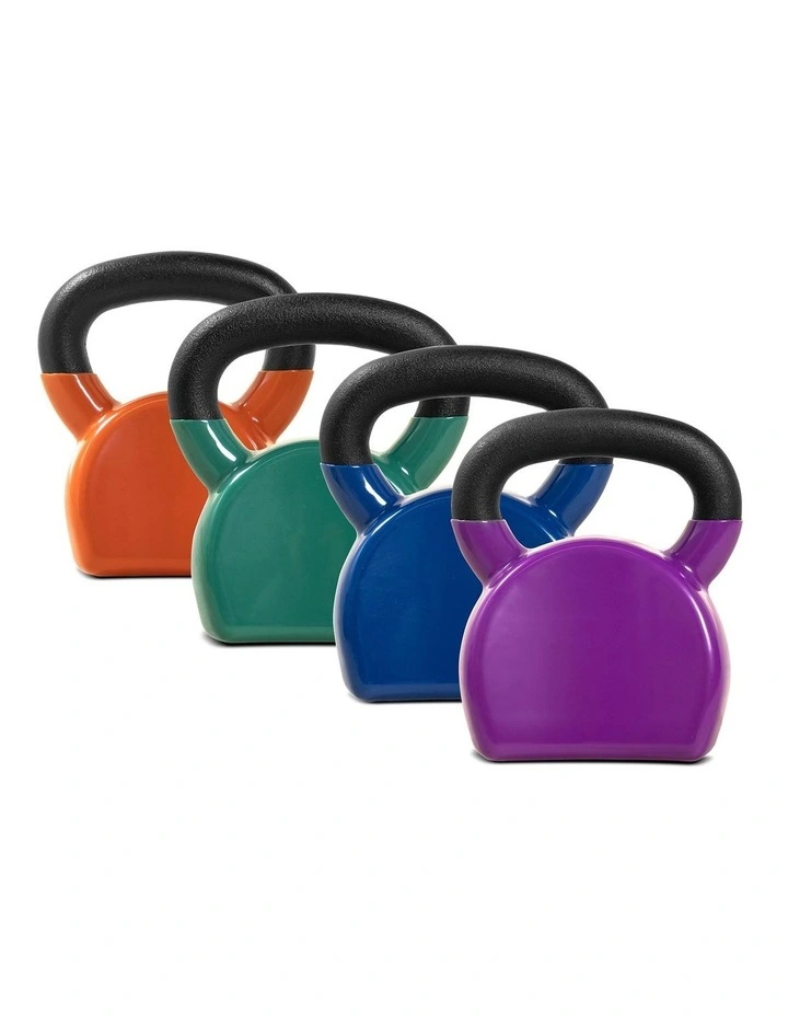 CORTEX BodyCurve Vinyl Coated Kettlebell Complete Set (8-20kg) image 3