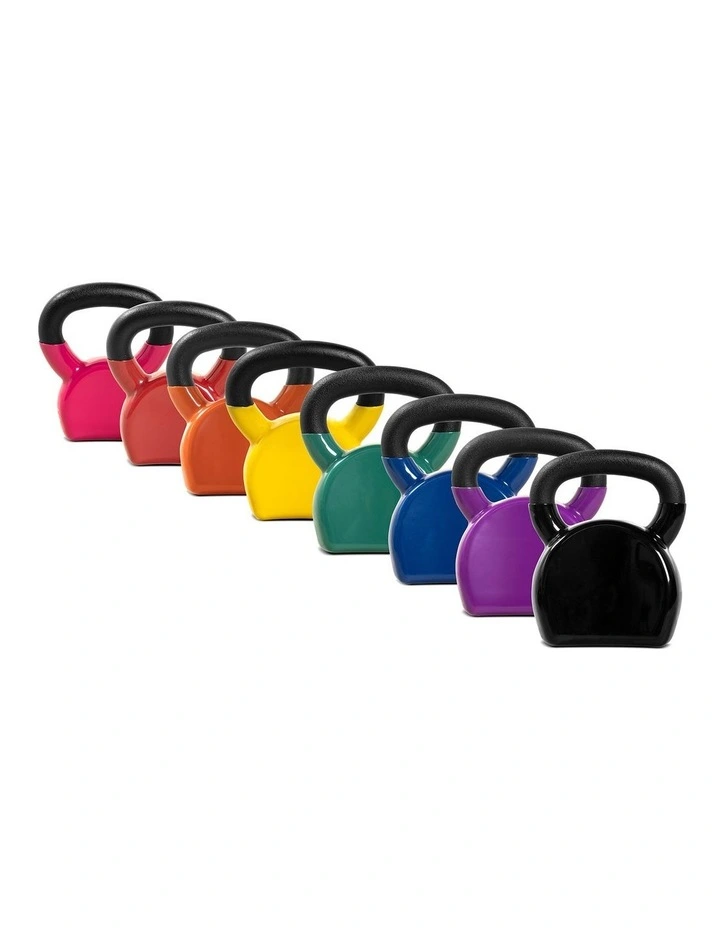 CORTEX BodyCurve Vinyl Coated Kettlebell Complete Set (4-24kg) image 3