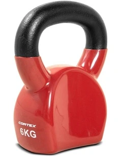 CORTEX 6kg BodyCurve Vinyl Coated Kettlebell