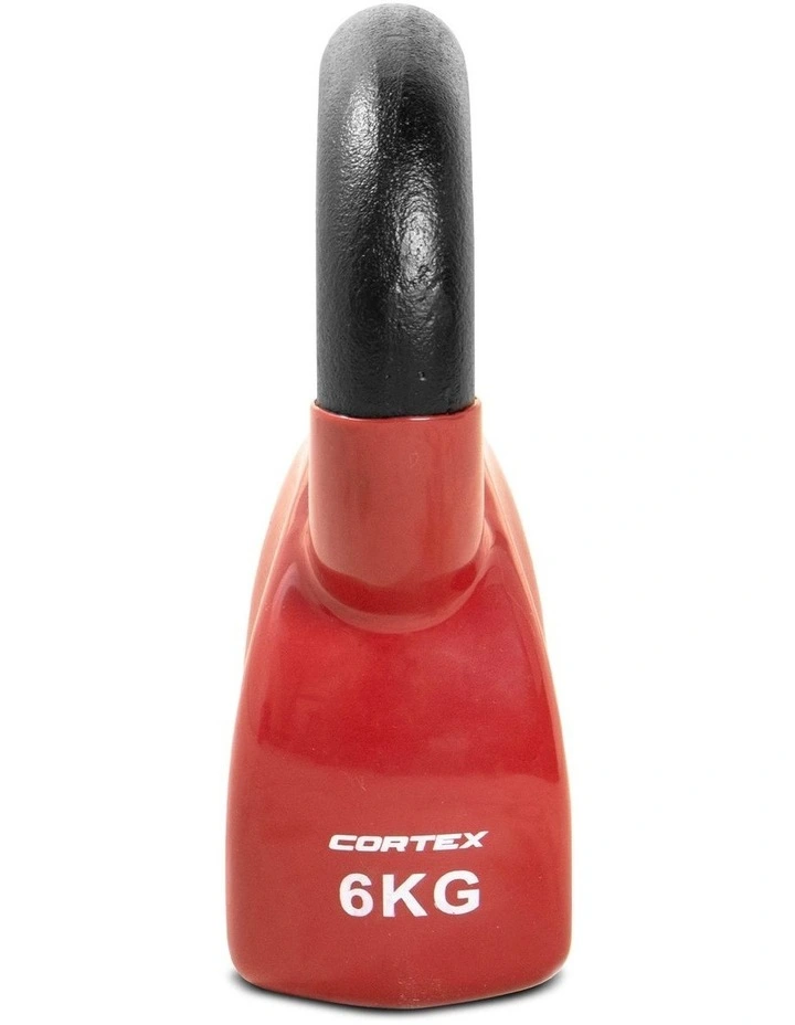 CORTEX 6kg BodyCurve Vinyl Coated Kettlebell image 2