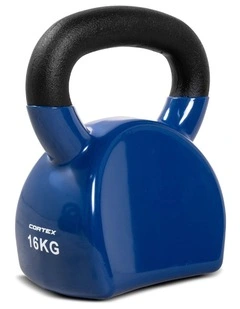 CORTEX 16kg BodyCurve Vinyl Coated Kettlebell