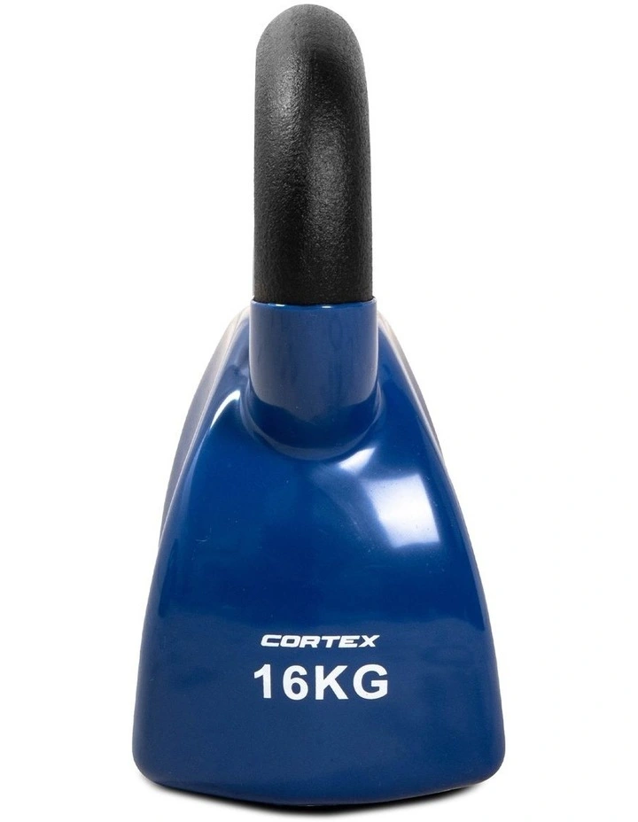 CORTEX 16kg BodyCurve Vinyl Coated Kettlebell image 2