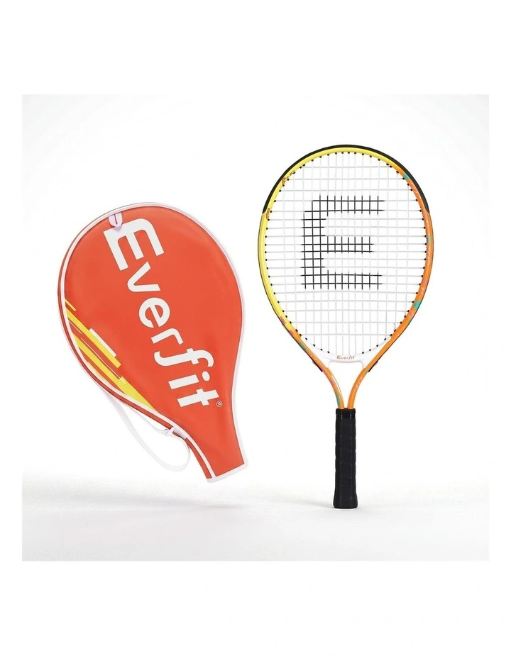 Everfit 23 Inch Tennis Racket Lightweight 200g for Adult and Junior Players Orange image 2