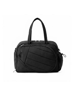 Everfit Tennis Tote Bag Gym Bag Sports Duffle Bags Holds 2 Rackets Black