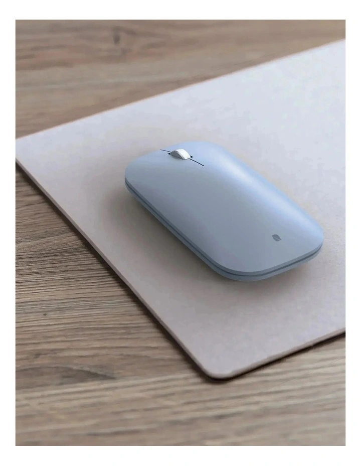 Incase Designed by Microsoft Bluetooth Modern Mobile Mouse - Ice Blue [KTF-00106] image 5