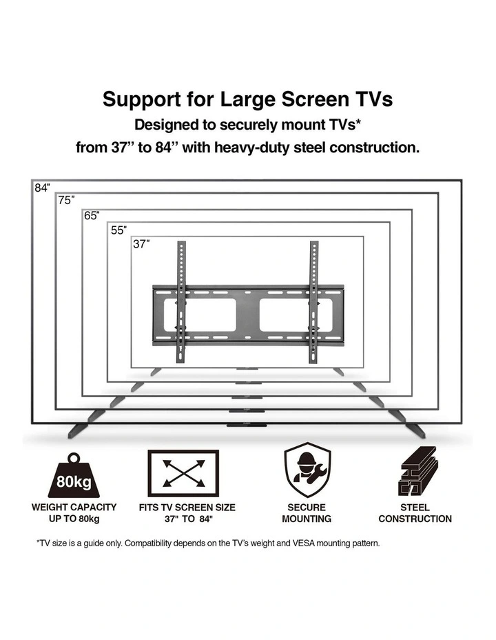 Laser Tilt TV Wall Mount for TVs Up to 86 Inch TVB-LP38-6T_537 image 5