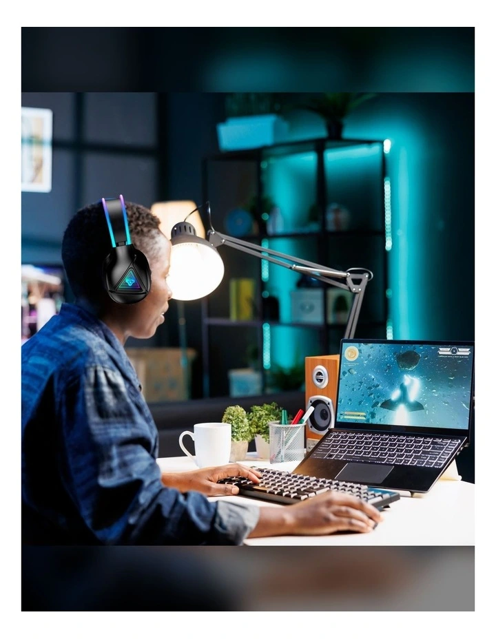 Laser Infinity RGB Wired Gaming Headset PC-WHIFBK-488 image 6