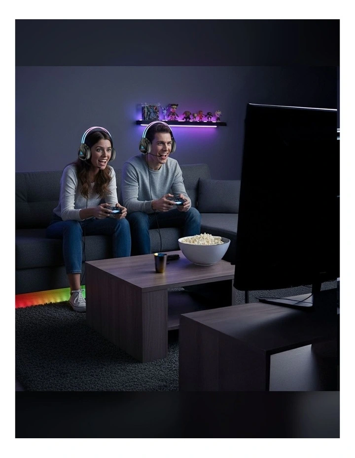 Laser Infinity RGB Wired Gaming Headset PC-WHIFBK-488 image 7
