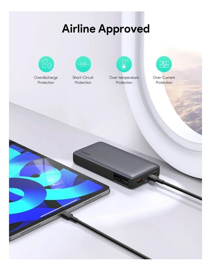 AUKEY PB-Y42 Sprint X Power Bank - 30W PD 20,000mAh image 6