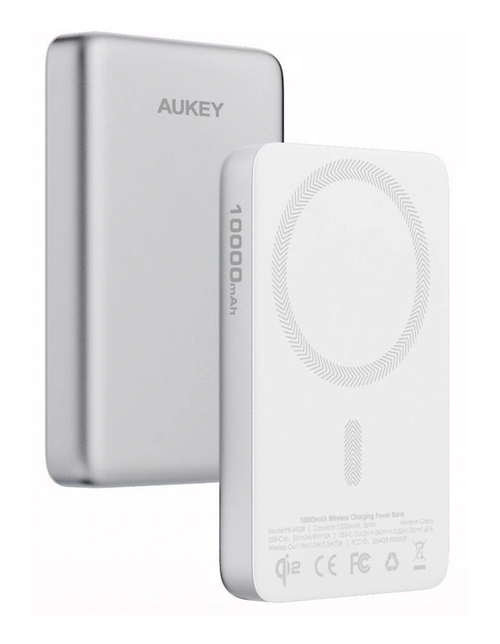 AUKEY PB-MS08 MagFusion M 10000 Magnetic Wireless Power Bank image 1