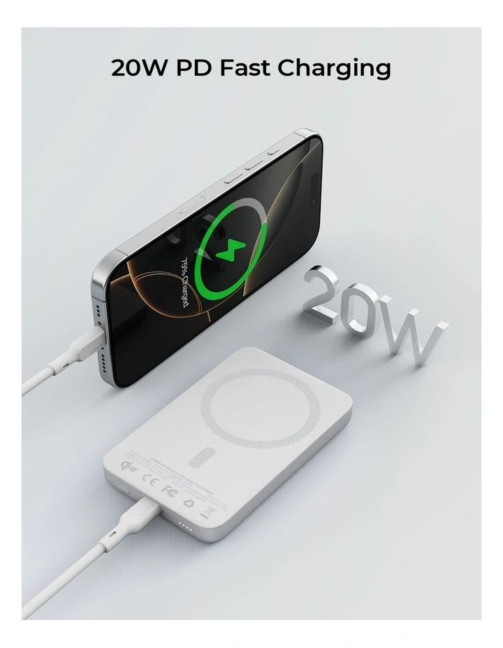 AUKEY PB-MS08 MagFusion M 10000 Magnetic Wireless Power Bank image 5