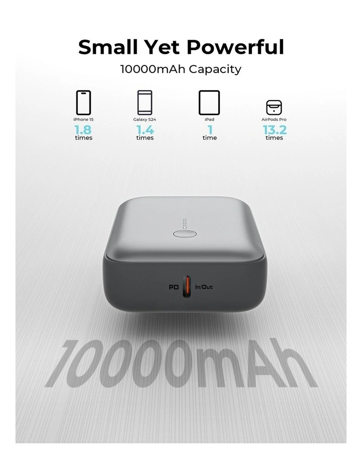 AUKEY PB-Y55 Spark Mini 10000 Compact Fast Charging Power Bank image 3
