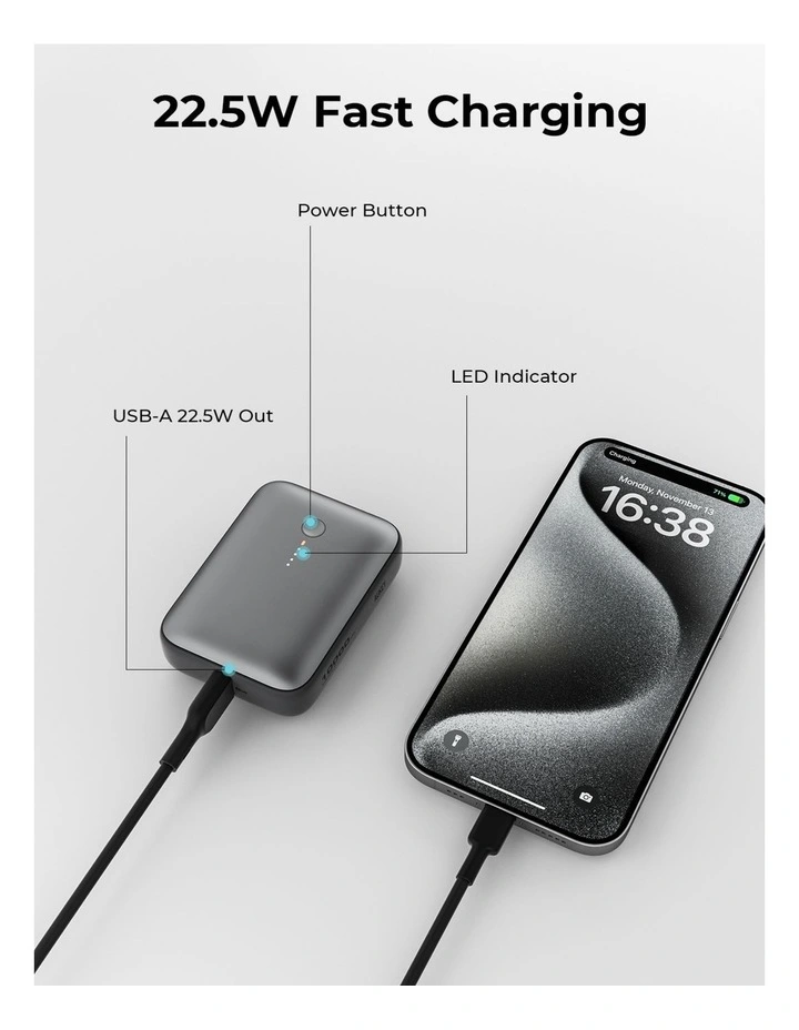 AUKEY PB-Y55 Spark Mini 10000 Compact Fast Charging Power Bank image 4