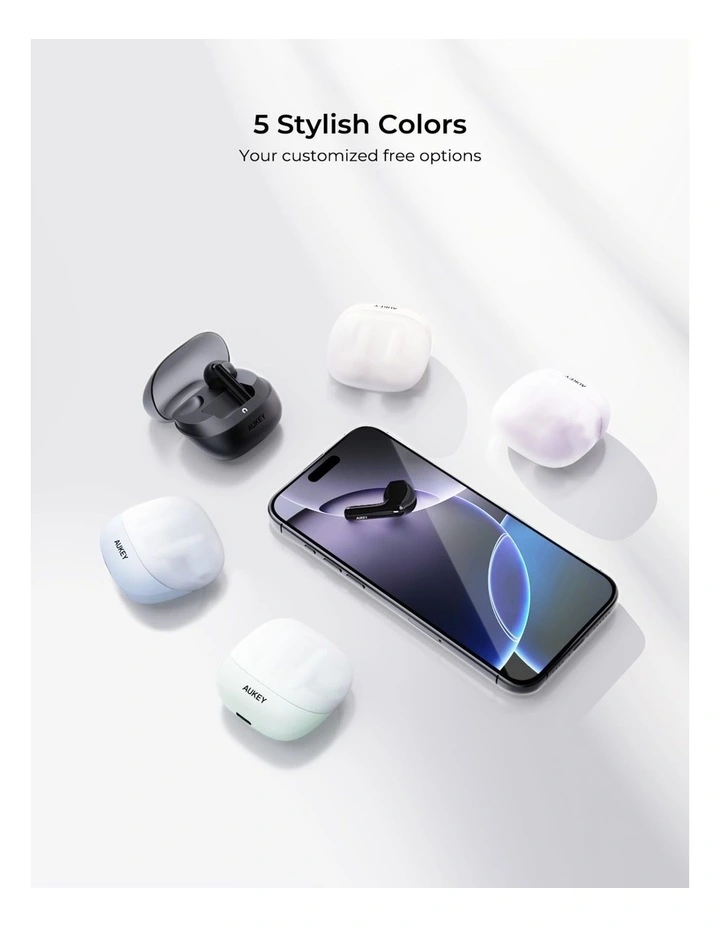 AUKEY EP-M4 Move Flex True Wireless Earbuds with Low Latency and ENC image 7