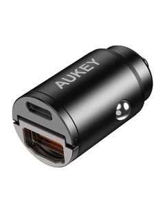 AUKEY CC-A3 Nano Car Charger Dual port 30W