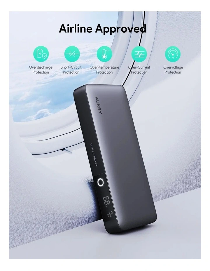 AUKEY PB-Y43 Sprint X Power Bank 65W 20,000mAh image 7