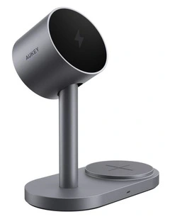 AUKEY LC-MC213 MagFusion 2X 2-in-1 Qi2.2 Magnetic Wireless Charger