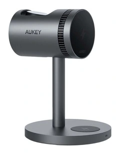 AUKEY LC-MC311A MagFusion 3-in-1 Pro Qi2 Active Cooling Wireless Charging Station.