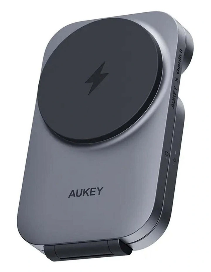 AUKEY LC-MC312 MagFusion Z Pro Qi2 3-in-1 Foldable Magnetic Fast Wireless Charging Station image 1