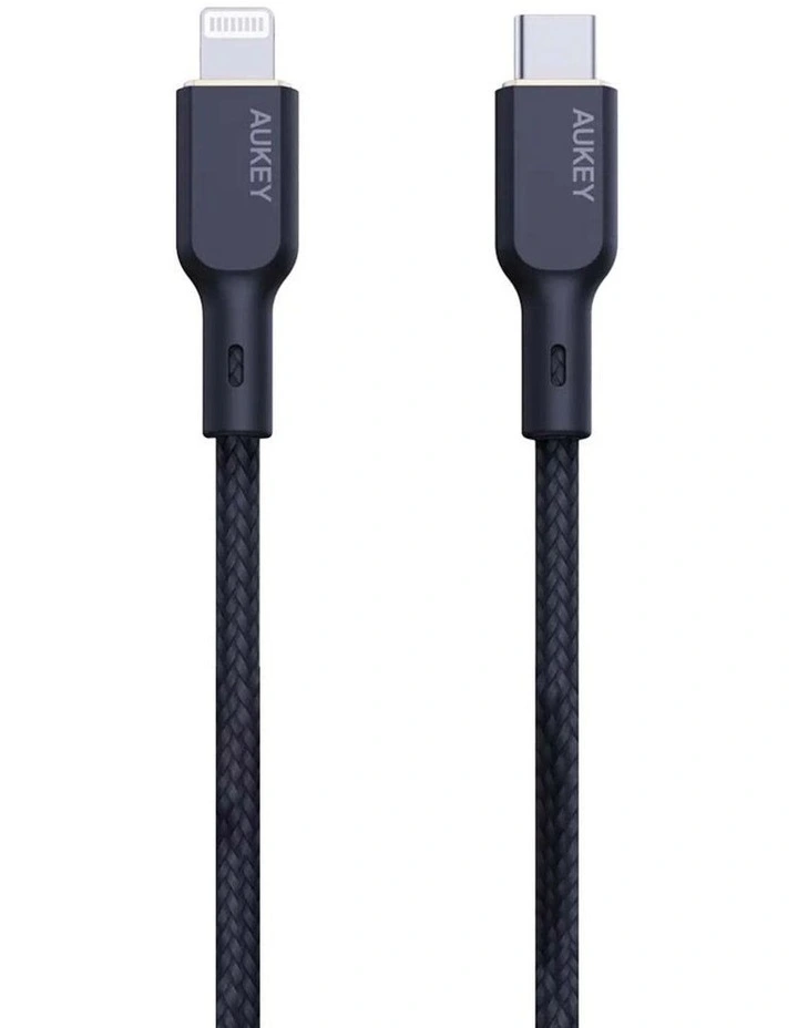 AUKEY CB-CL5 Impulse Braided USB-C to Lightning Cable 1.2m image 1