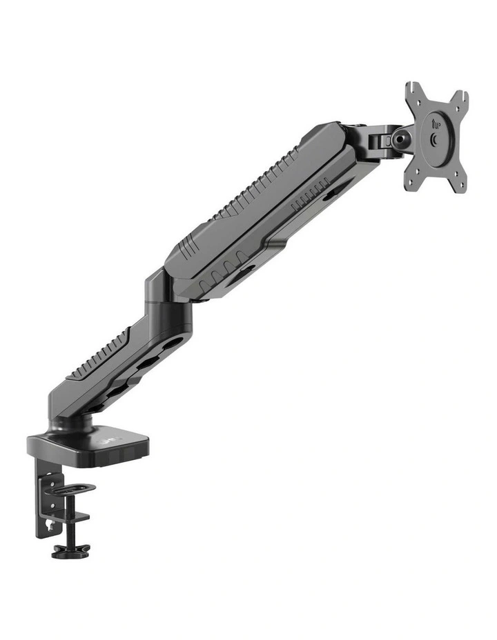 Black 15-27 Monitor Gas Spring Mount, Full Motion, VESA 75x75/100x100 image 1