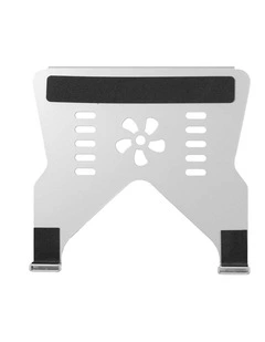 Black Heavy Duty Laptop Shelf For Monitor Mount Supporting Higher Weight Capacity