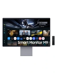 Samsung 32 Smart Monitor M9 M90SF 4K OLED Samsung Vision AI (32, Silver)