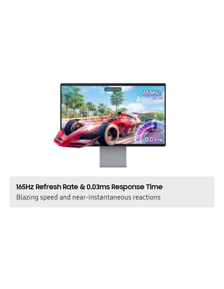 Samsung 32 Smart Monitor M9 M90SF 4K OLED Samsung Vision AI (32, Silver) image 7