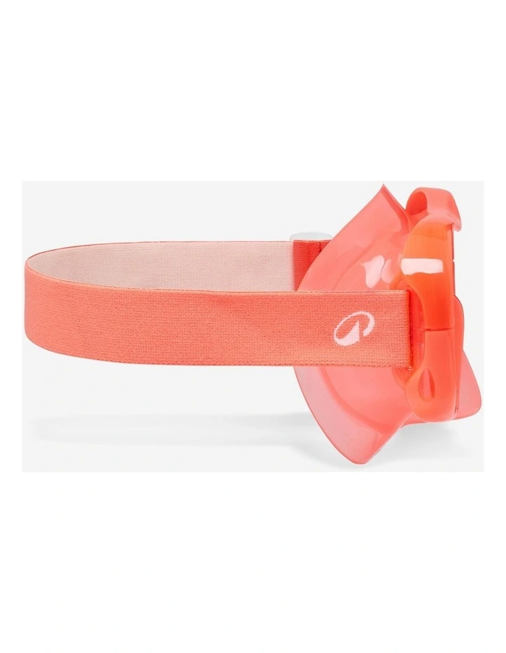 Decathlon - Diving ANTI-FOG mask, 100 Mono Comfort Pink orange image 2