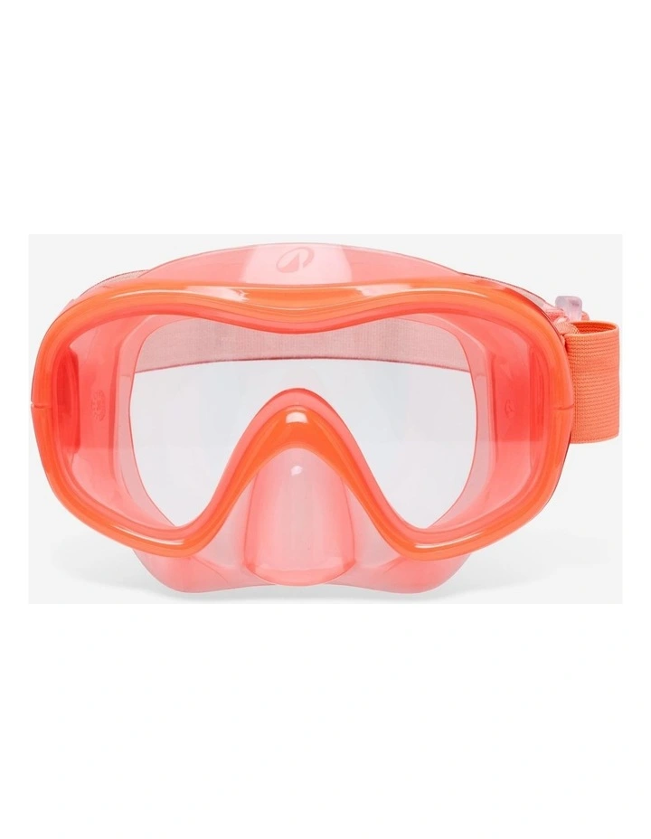 Decathlon - Diving ANTI-FOG mask, 100 Mono Comfort Pink orange image 3