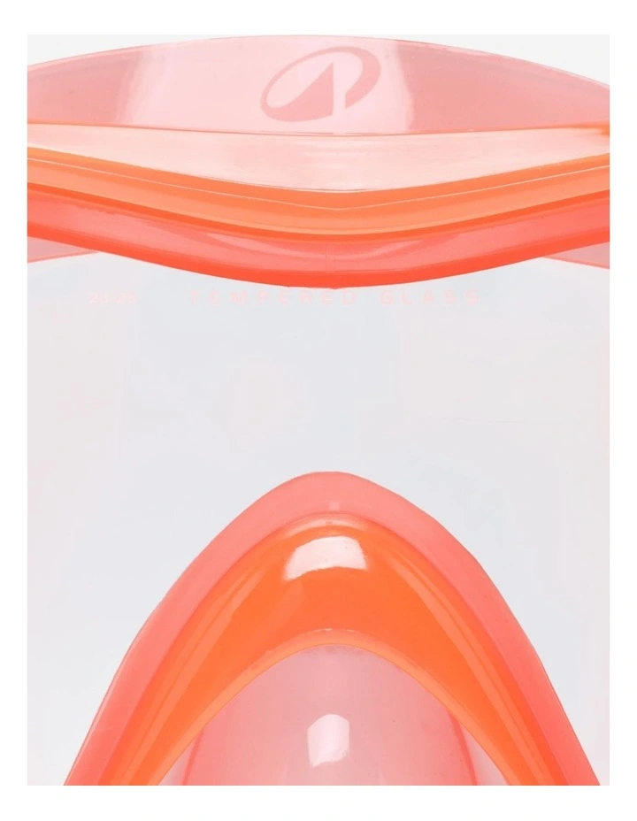 Decathlon - Diving ANTI-FOG mask, 100 Mono Comfort Pink orange image 6