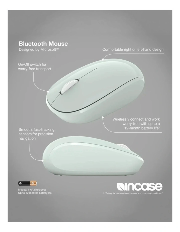 Incase Bluetooth Mouse - Mint [RJN-00029] image 5