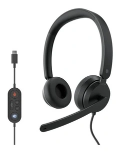 Incase Designed by Microsoft Modern USB-C Wired Dual Headset Black [I6N-00007]