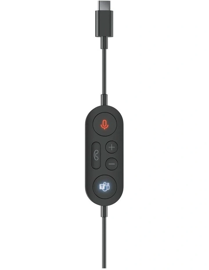 Incase Designed by Microsoft Modern USB-C Wired Dual Headset Black [I6N-00007] image 5