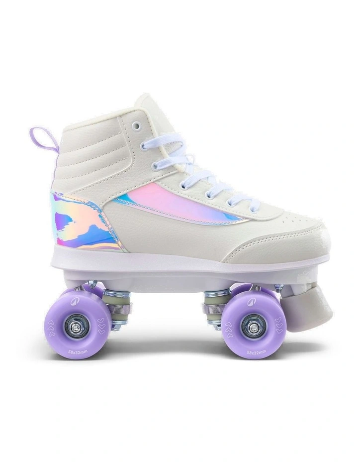 Decathlon - Oxelo Quad Roller Skates 100 Lilac image 1