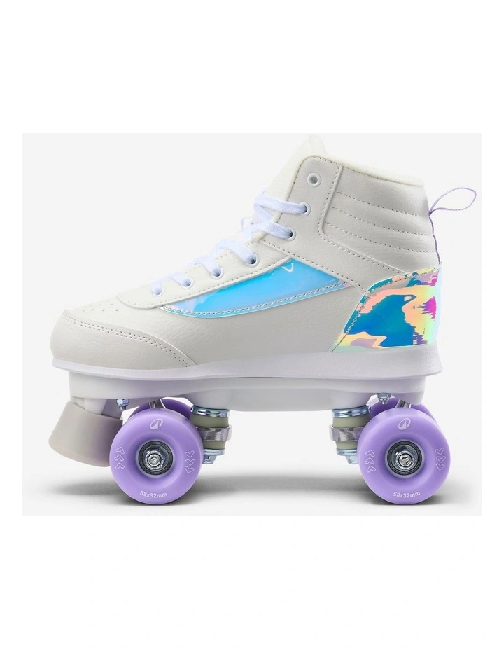Decathlon - Oxelo Quad Roller Skates 100 Lilac image 6