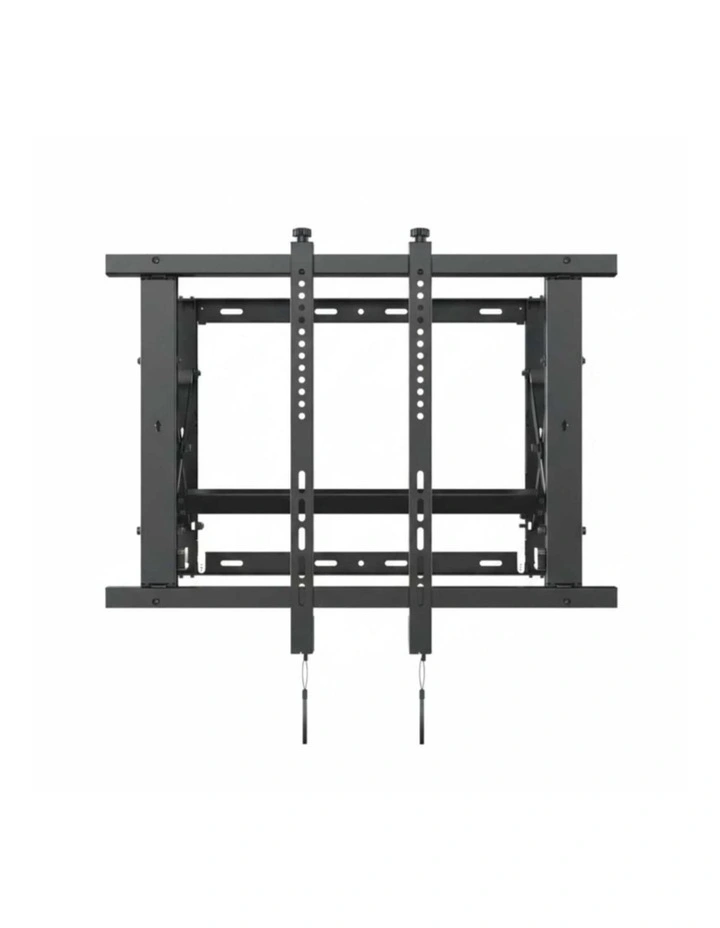 Black Pop Out Video Wall Mount Bracket With Alignment Adjustment For Professional Displays image 1