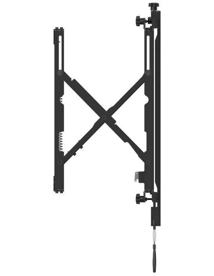Black Pop Out Video Wall Mount Bracket With Alignment Adjustment For Professional Displays image 4
