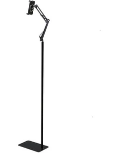 Portable Tripod Phone Tablet Mount with 360 Clamp and Flexible Arms for Video, Streaming