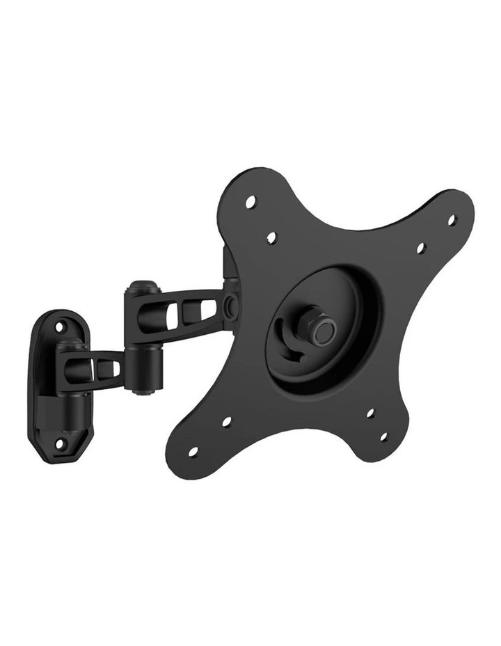Black Tilt & Swivel TV Mount for 10-24 Screens, 15kg Load image 4