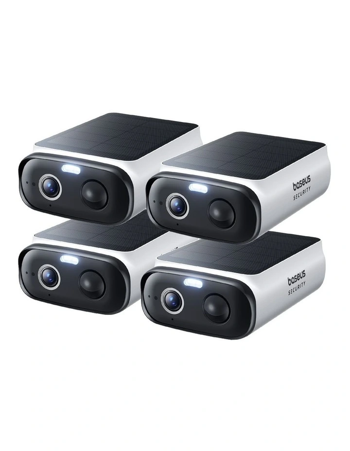 Baseus S1 Lite 2K Solar Security Camera S0004200 4 Pack image 1