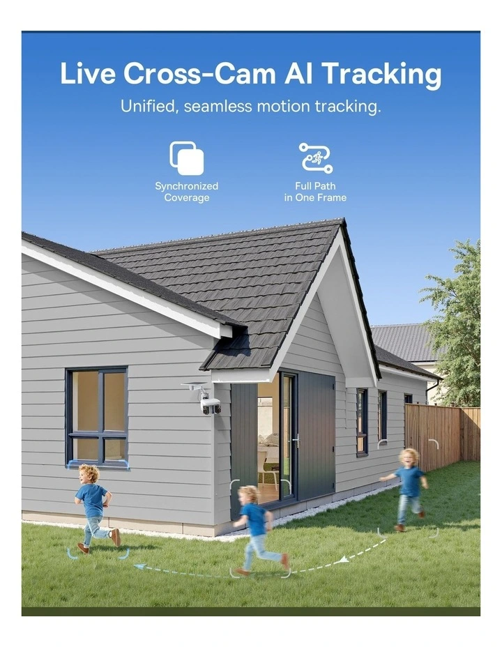 Baseus X1 Pro Dual 3K Solar Security Camera S0003500 image 2