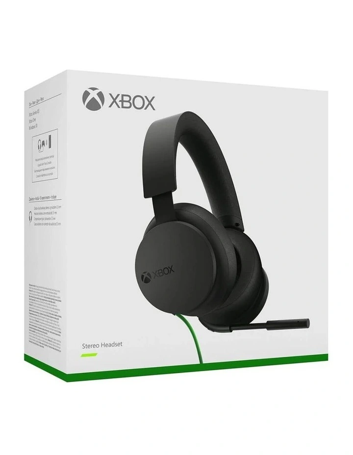 Xbox Wired Stereo Headset - Black image 5