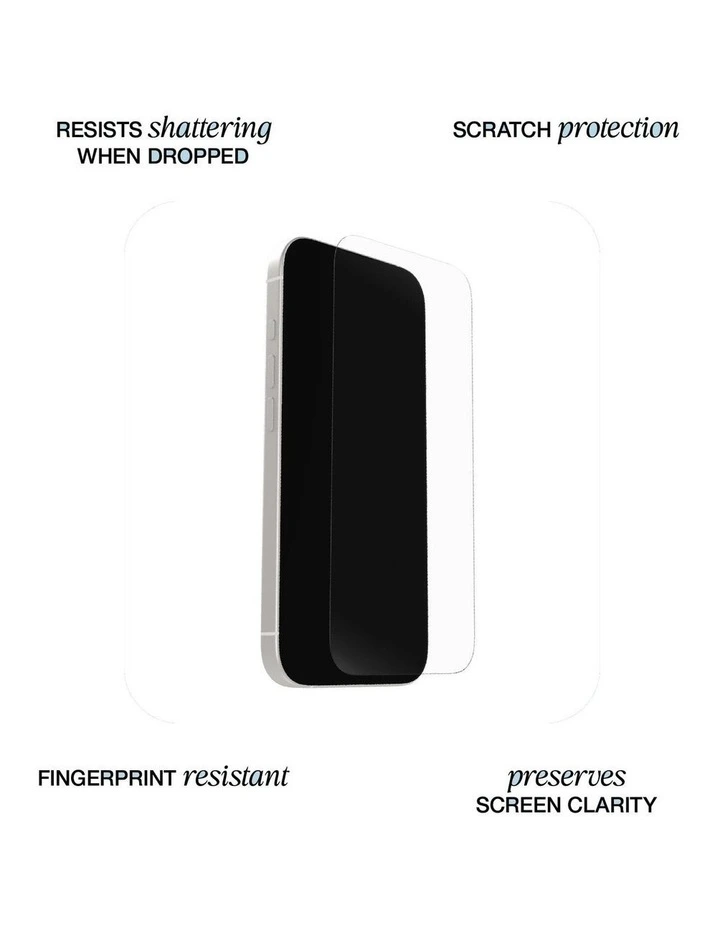 OtterBox Glass Screen Protector for iPhone 17 Pro Max 6.9 - Clear image 4